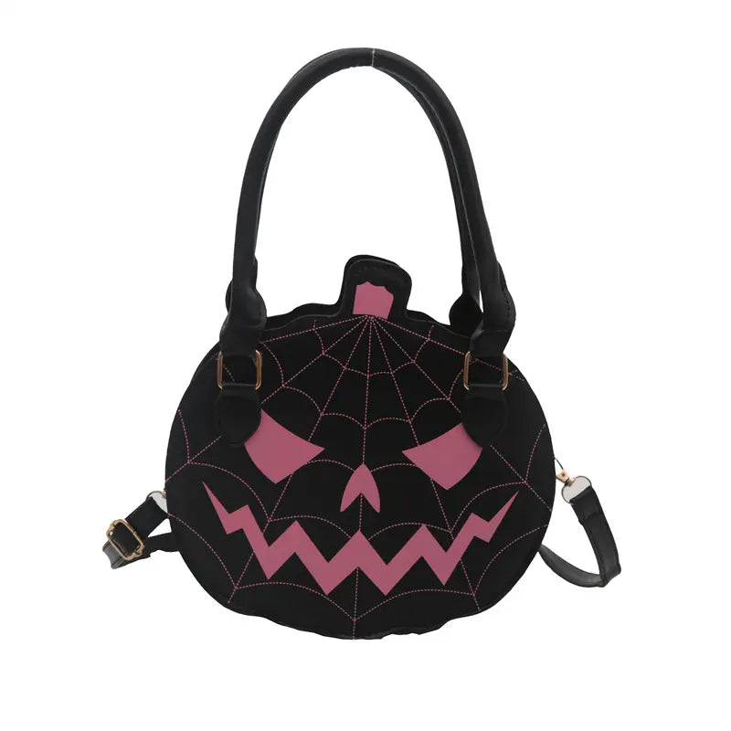 Novelty Halloween Pumpkin Shoulder & Crossbody Bag for Women