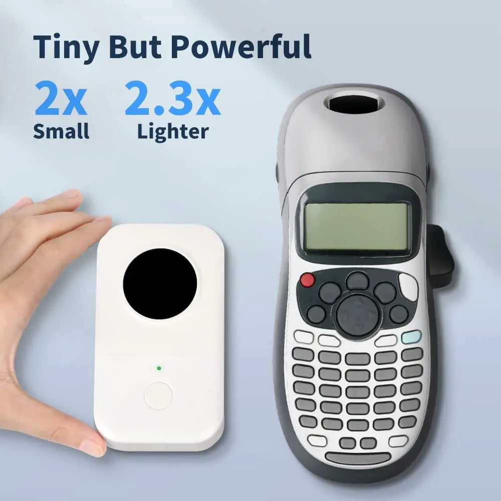 Bluetooth Label Maker – Portable Mini Thermal Label Printer, Wireless Inkless Sticker Machine for Home, Office & School