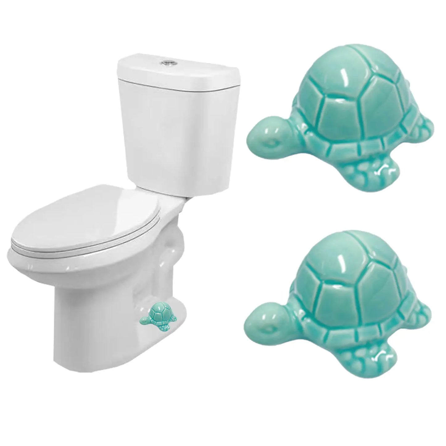 2-Pack Decorative Ceramic Bird Toilet Bolt Covers, Cute Screw Caps