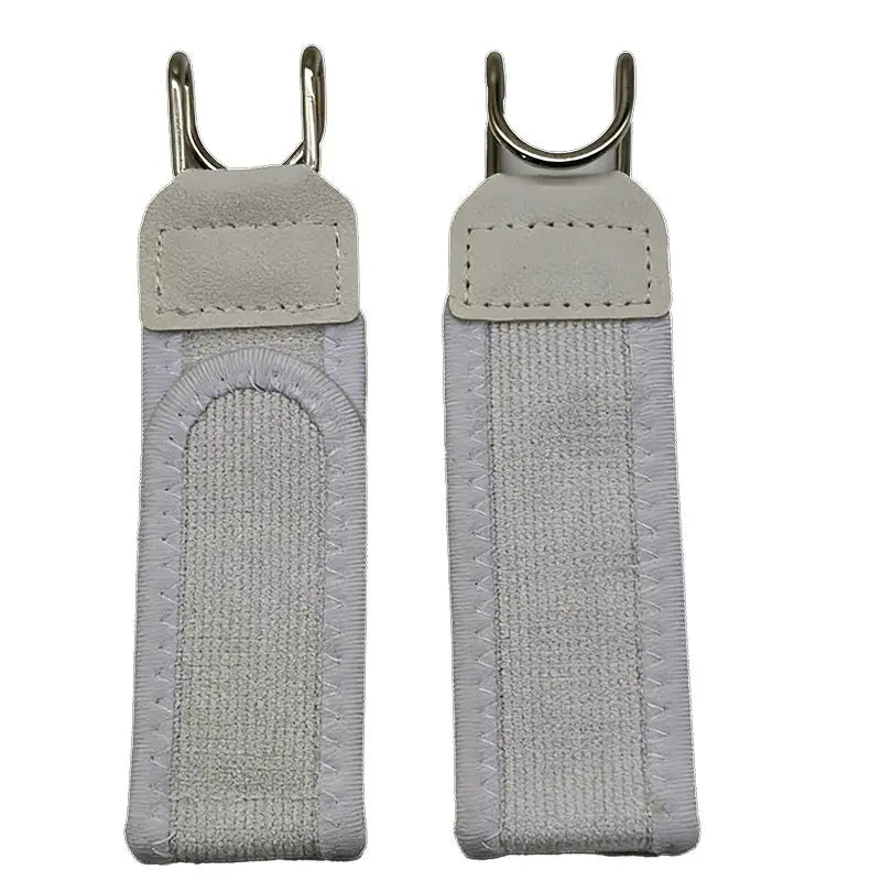 Invisible Elastic Belt Hook Set (2 Pack) – No Buckle Waist Belt Clips for Jeans, Pants & Workwear