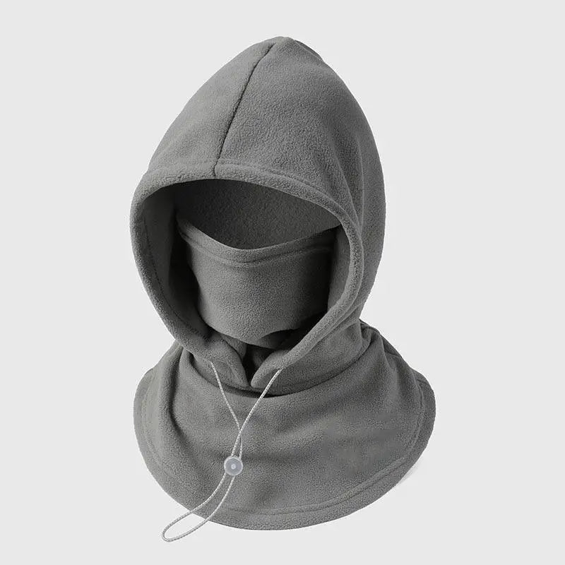 One-Piece Flannel Balaclava Windproof Warm Mask Hat – Winter Cycling Neck Warmer Cap