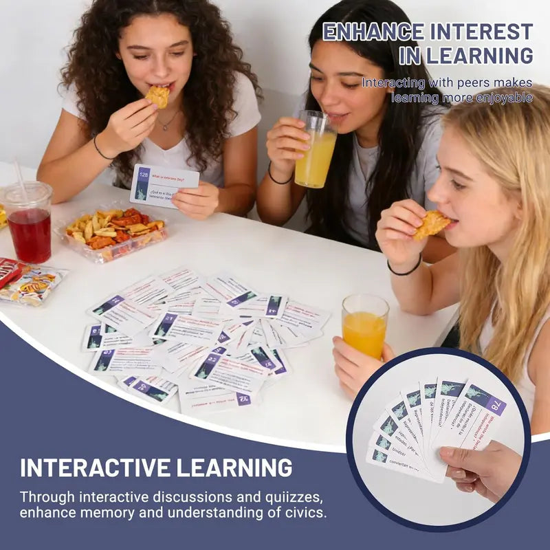 2026 US Citizenship Flash Cards: American Citizenship Naturalization Test Study Guide(Spanish & English) USCIS 128 Questions and Answers Flash Cards Flashcards For Studying