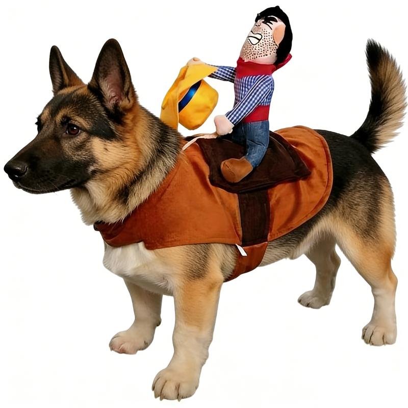Matador Bullfighter Pet Costume Set with Hat – Adjustable Plush Dog & Cat Outfit