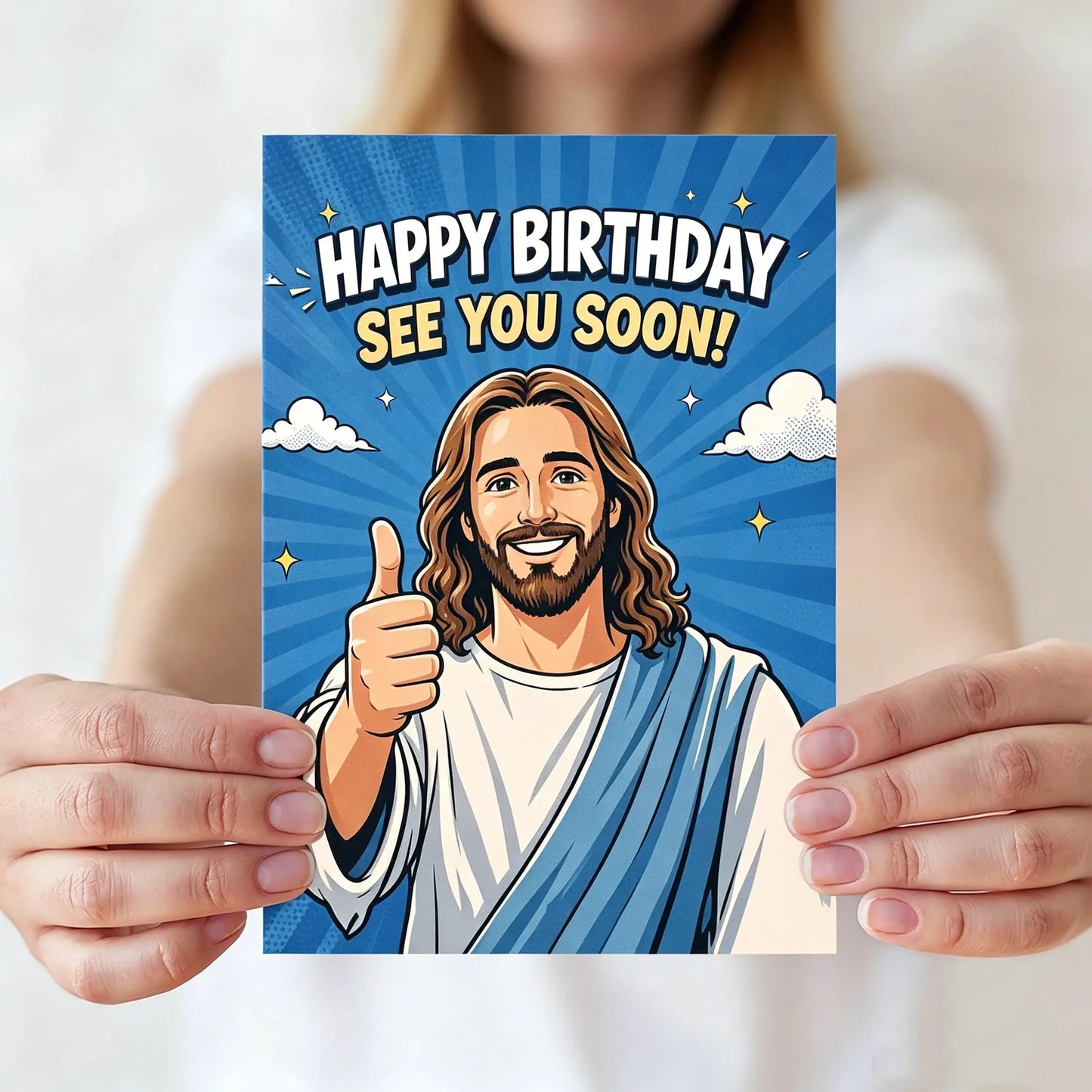 Rude Gag Birthday Card – "See You Soon" Dark Humor Greeting for Friends, Spouses & Coworkers – Hilarious & Edgy