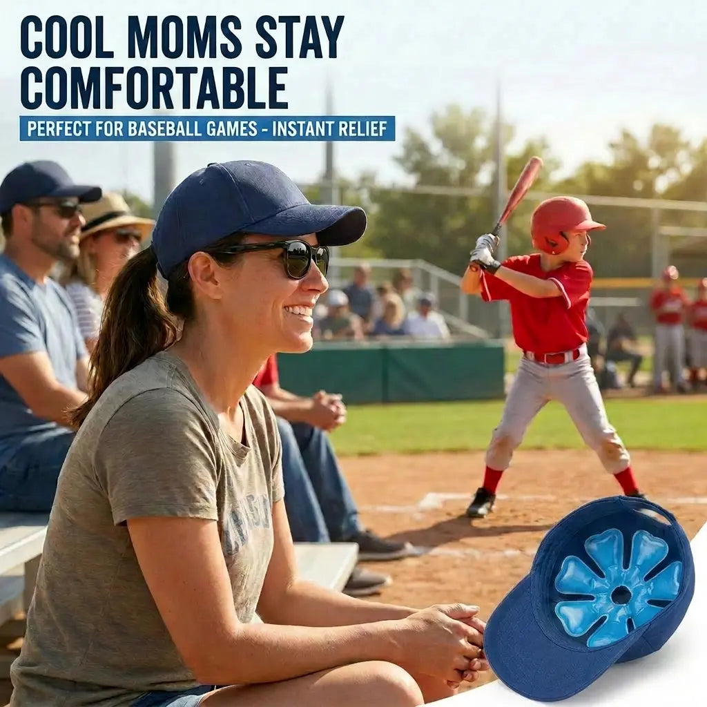 Reusable Hard Hat Cooling Gel Packs for Outdoor Heat Relief