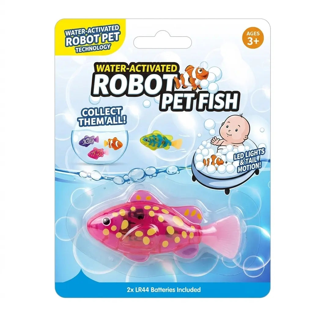 Neon Deep-Sea Disco: Magic Water-Activated Glowing Swimming Fish