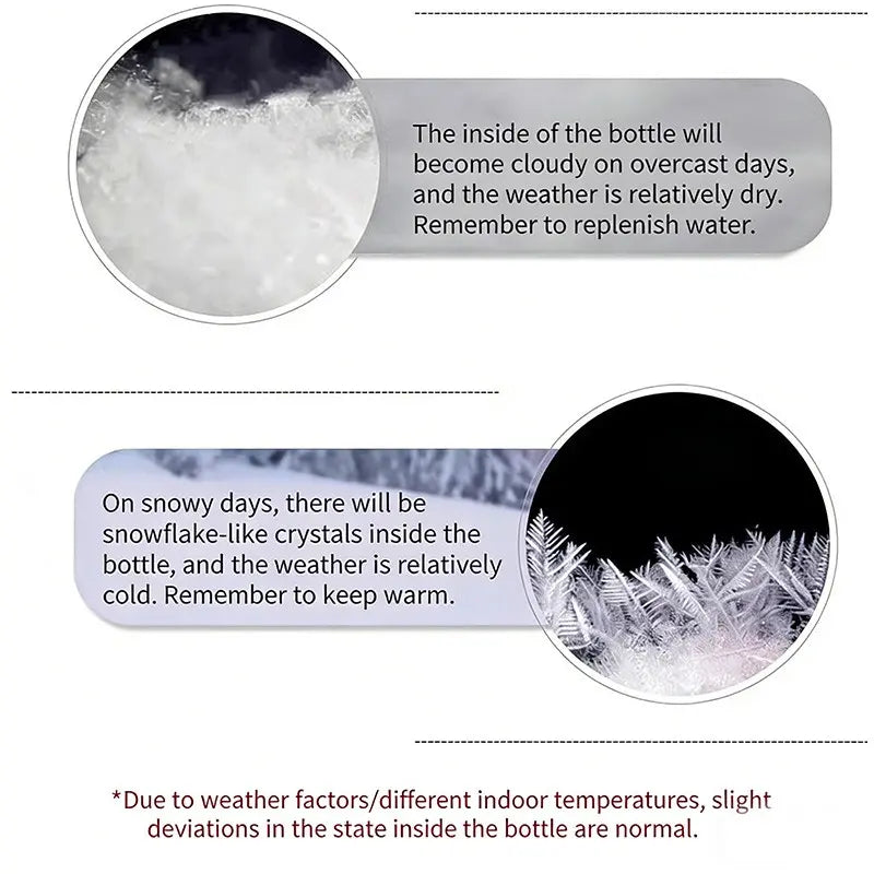 Cat-Shaped Storm Glass Weather Predictor for Home & Office Decor
