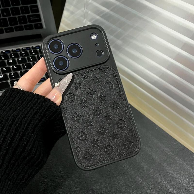 Viral High-End Leather Pattern Shockproof Case for iPhone 18 Pro Max