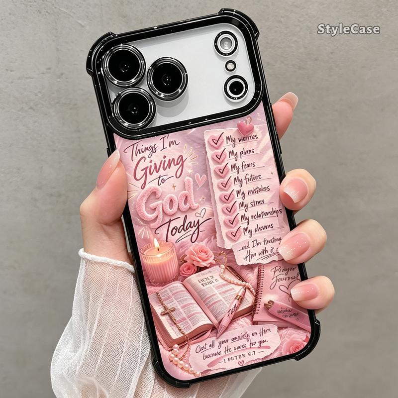 Christian Faith Bible Verse Soft TPU Shockproof Case for iPhone 18 Pro Max