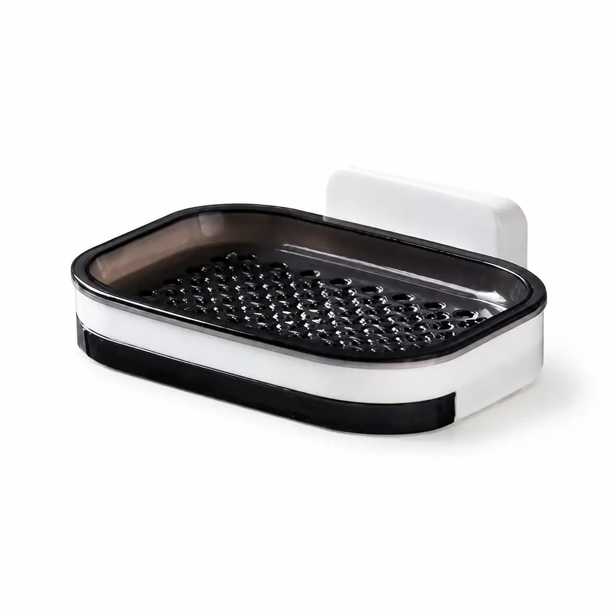 Sohochic Wall Mounted Double-Layer Self-Draining Soap Dish Holder – No-Drill Shower Storage
