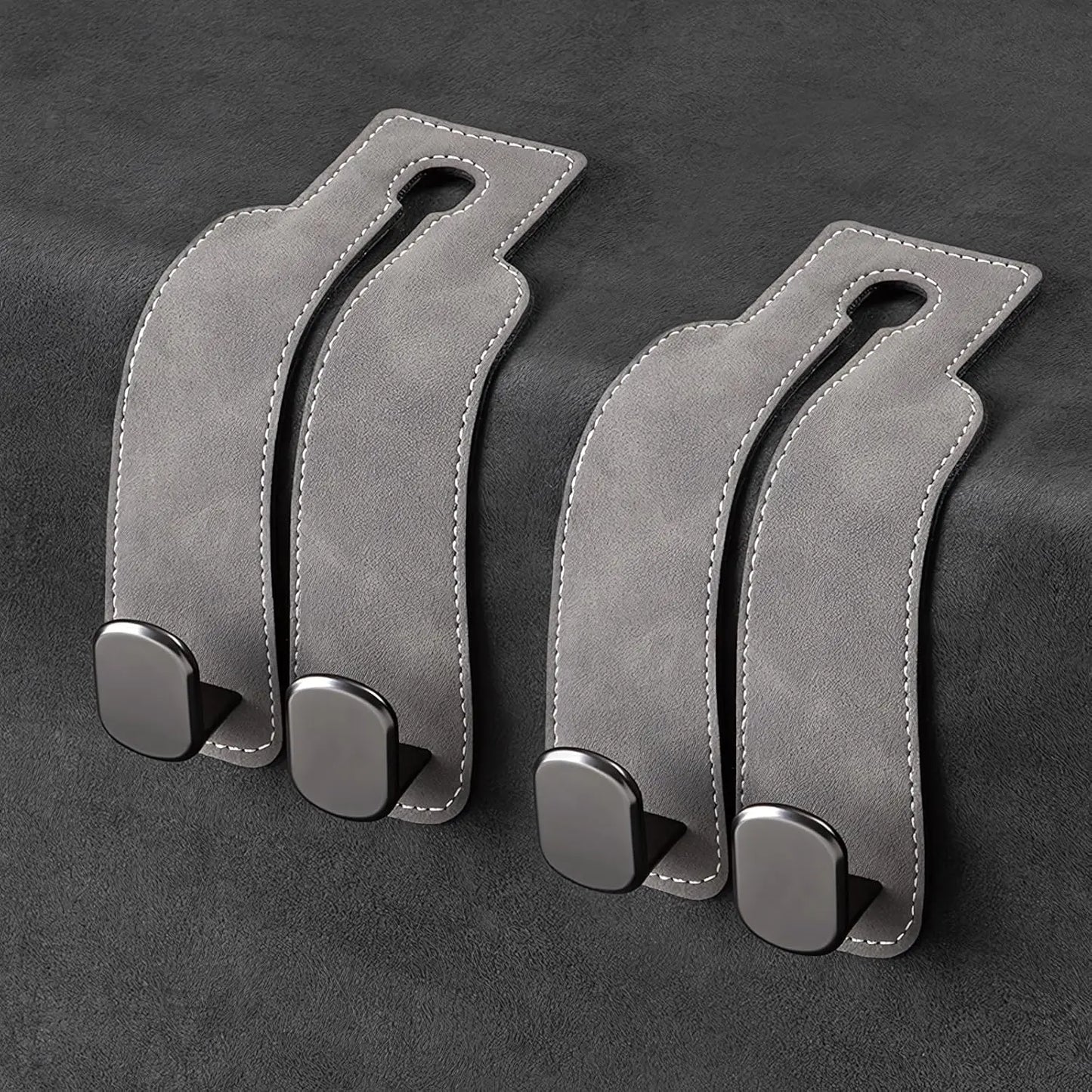 Car Seat Headrest Hook – Double Storage Hook for Bags, Purses & Groceries