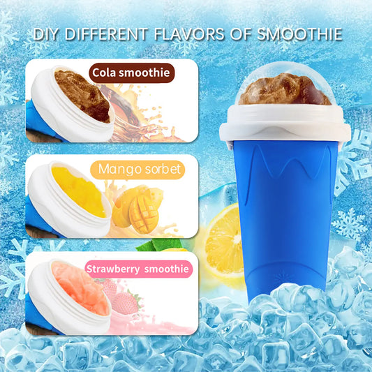 Slushie Maker Cup, Quick Frozen Slushy Cup for Drinks & Milkshakes