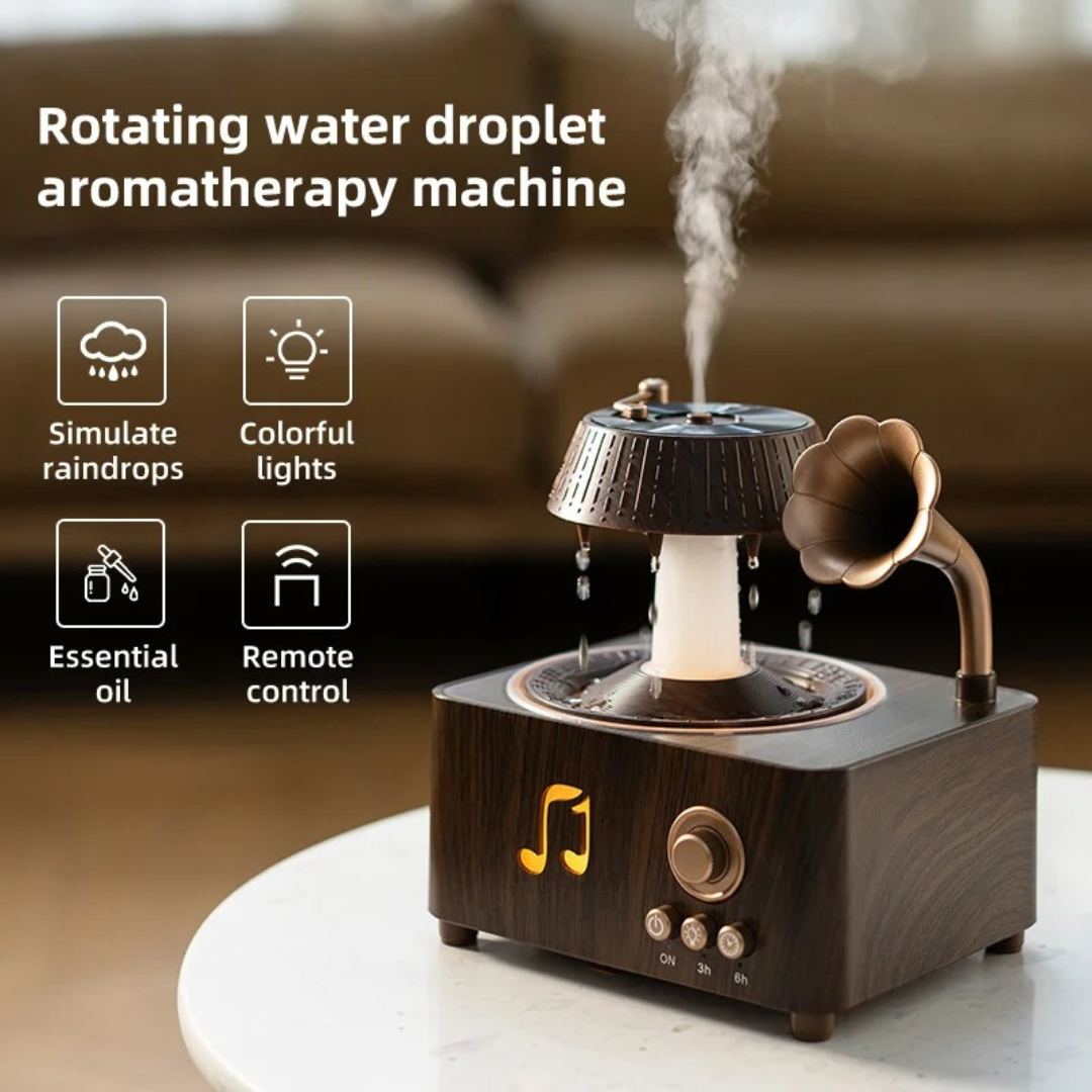 Vintage Humidifier with Rain Effect