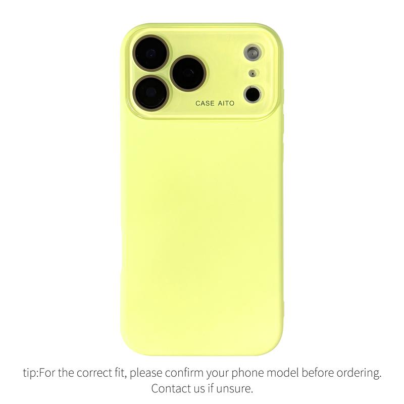 Burgundy Luxury Skin Feel Glass Lens Shockproof Case for iPhone 18 Pro Max