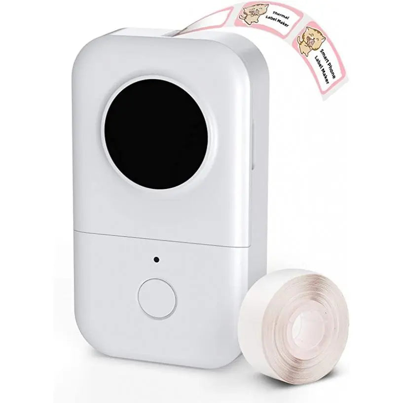 Bluetooth Label Maker – Portable Mini Thermal Label Printer, Wireless Inkless Sticker Machine for Home, Office & School