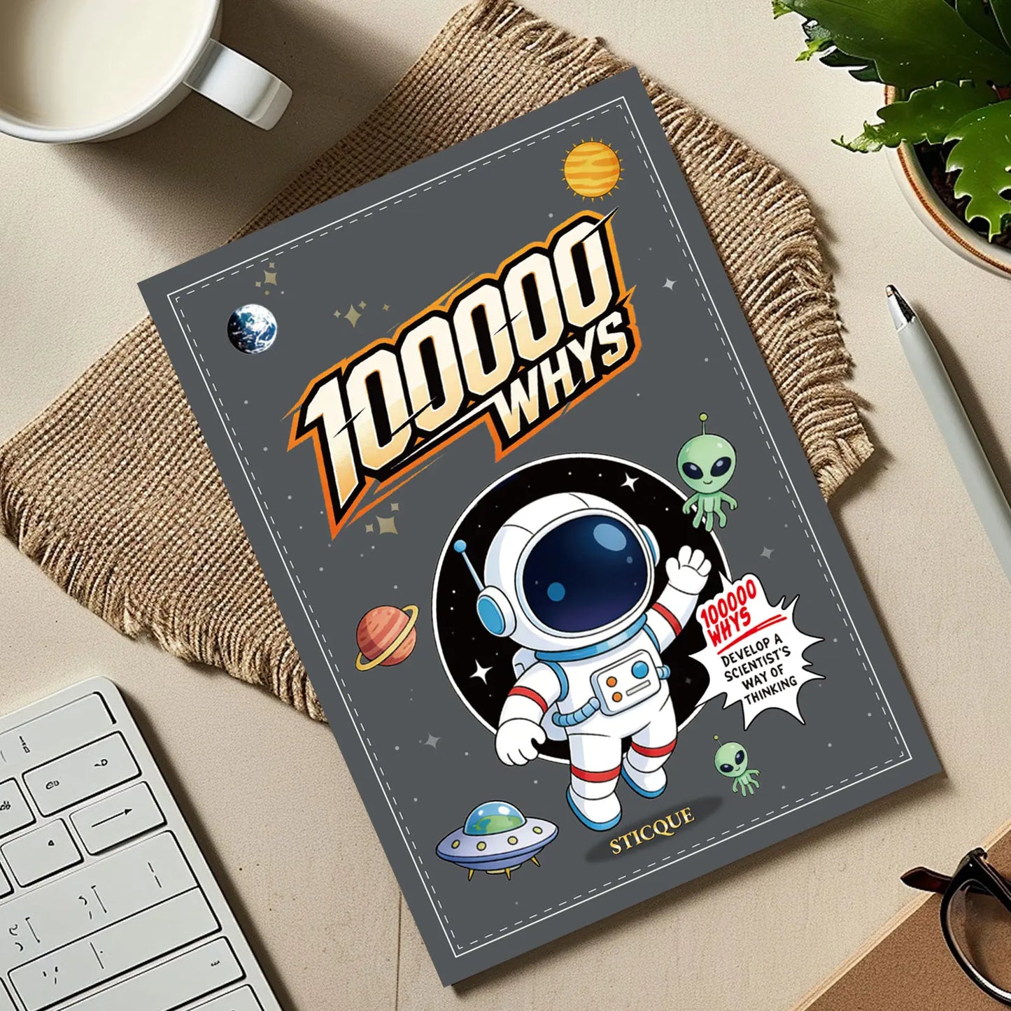STICQUE Children's Encyclopedia - "100,000 Whys" Extracurricular Reading Books for Primary School Students