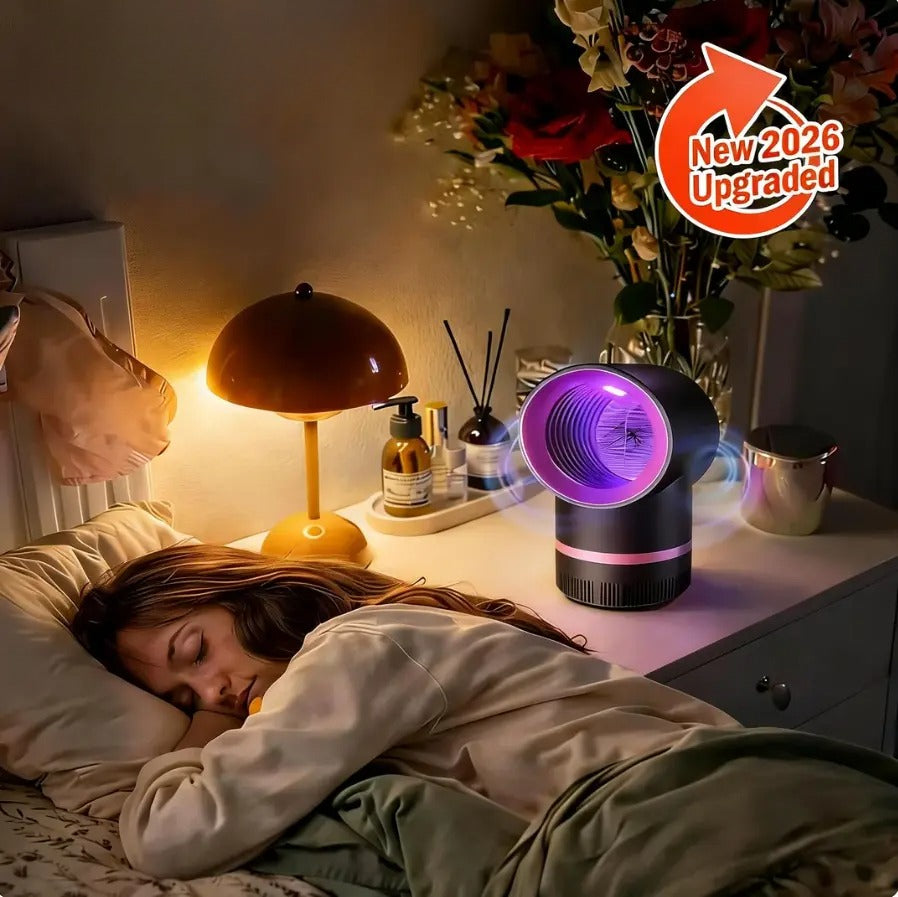 Portable UV LED Mosquito Zapper: Electric Fly & Gnat Trap for Indoor Use