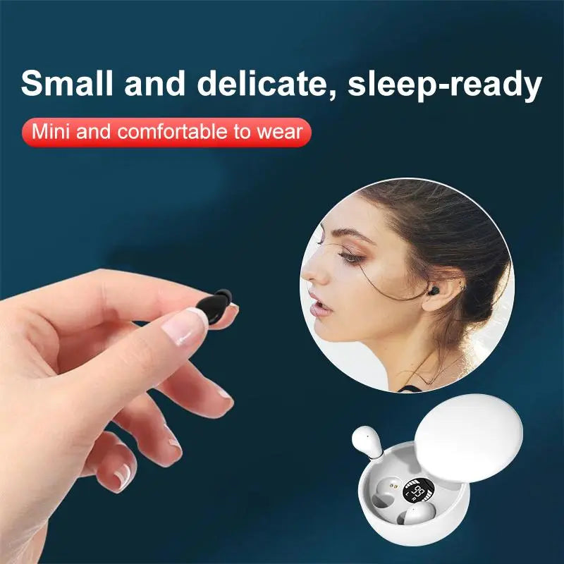 Mini Invisible Bluetooth 5.4 Wireless In-Ear Noise-Canceling Earbuds