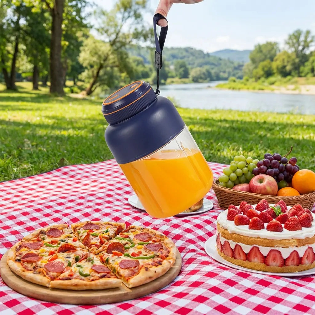 USB Rechargeable Portable Blender: Multifunctional Summer Smoothie Maker