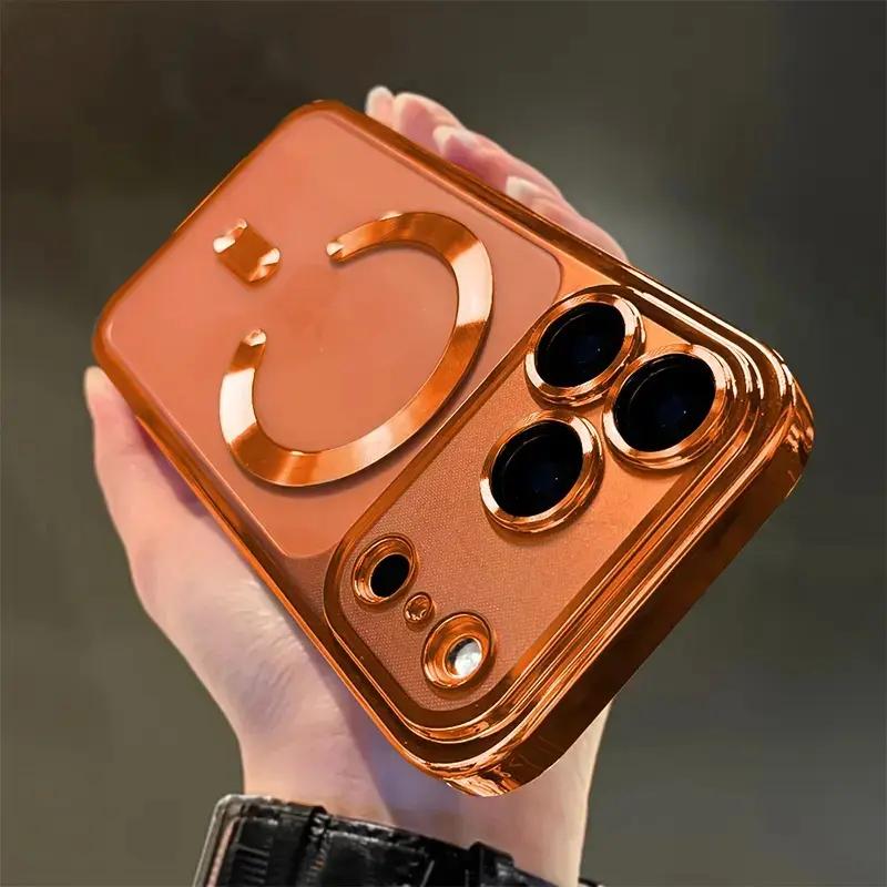 Luxury Gradient Glitter MagSafe Shockproof Case for iPhone 18 Pro Max