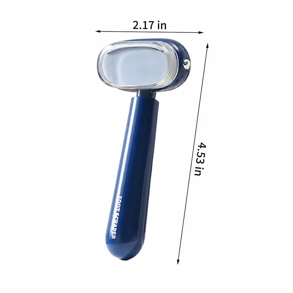 Dual-Sided Stainless Steel Foot Callus Remover – Safe Manual Exfoliator Pedicure Tool