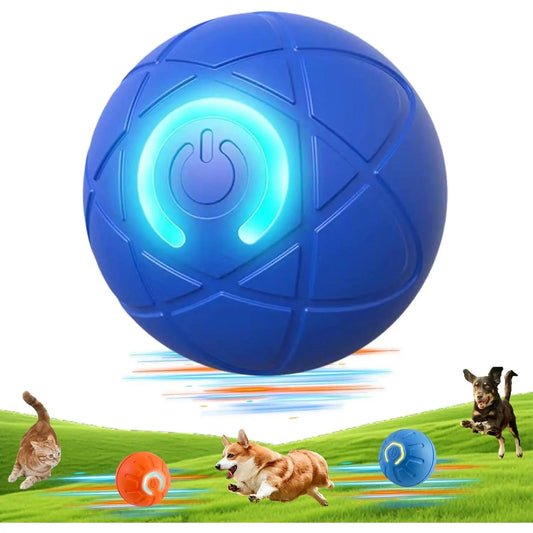Automatic Vibrating Dog Ball Toy – USB Rechargeable Moving Ball for Small, Medium & Large Dogs and Cats
