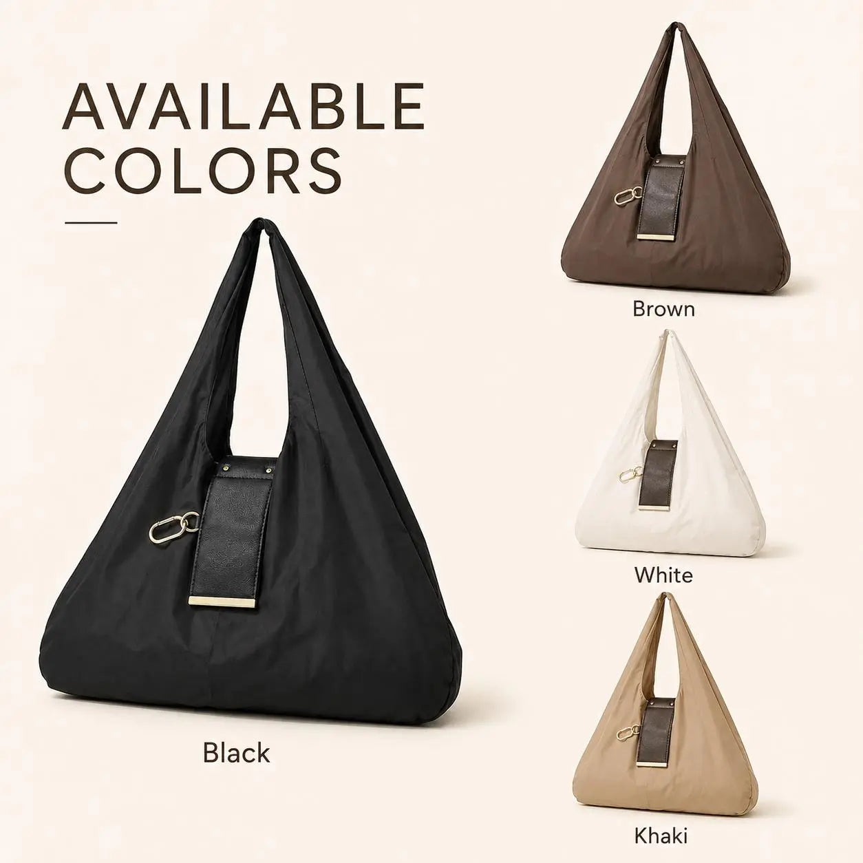 Compact Foldable Keychain Tote Bag – Expandable Reusable Grocery Shopping Bag with Key Ring