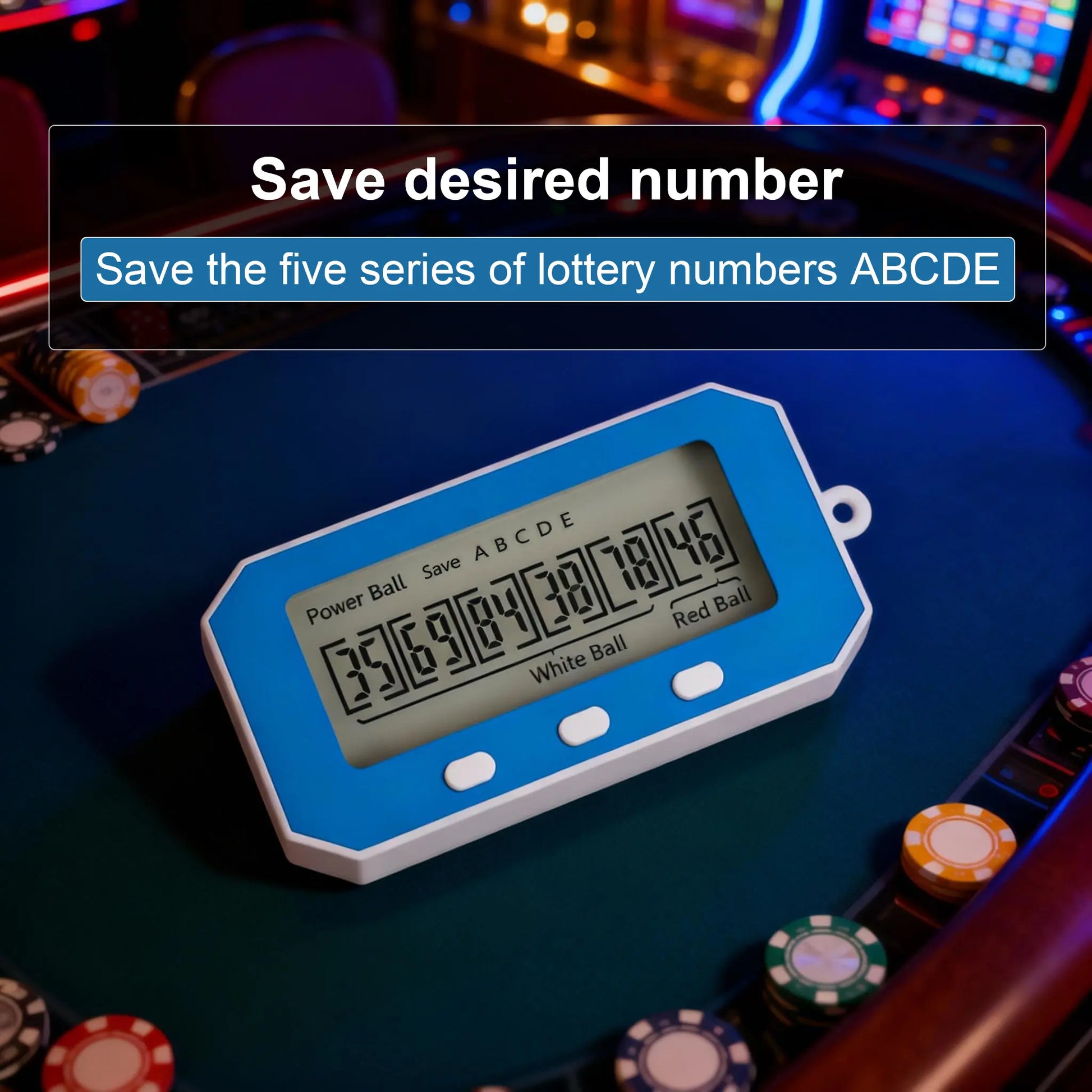 Nokade Lottery Number Picker, AI Lottery Machine, Number Selector, Intelligent Lottery Assistant, Quick Pick to Lottery Number toy car alarm clock