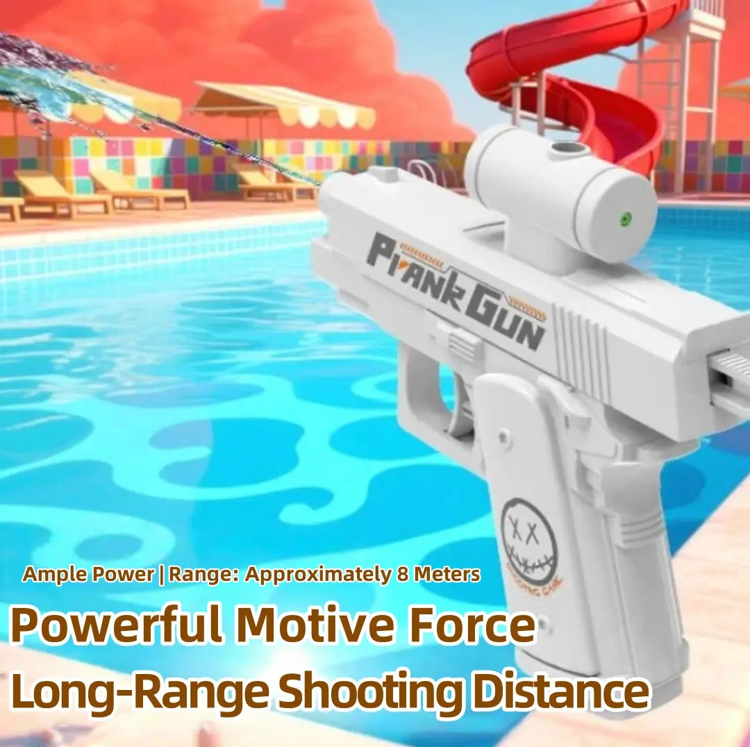 Automatic Large-Capacity Prank Water Blaster Toy - 8-Meter Long Range Outdoor Water Cannon