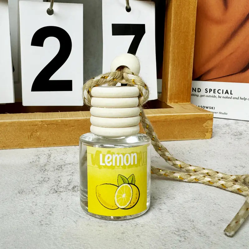 8ML Hanging Scent Oil Diffuser (3-Pack) – Natural Long Lasting Fruit Car Air Freshener