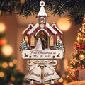 First Christmas As Mr. & Mrs., Personalized Wooden Ornament, Couple Gift - 1