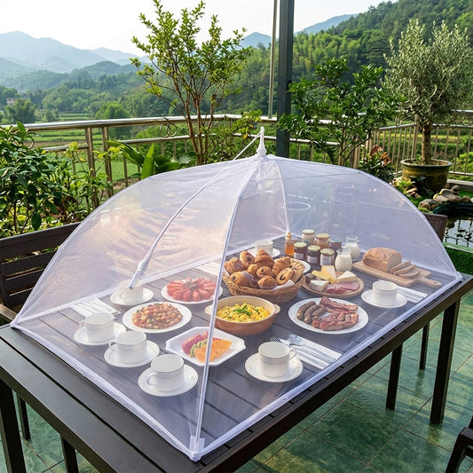Portable Foldable Mesh Food Cover