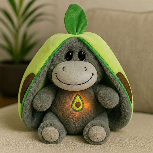 Avocado Donkey Breathing Plushie