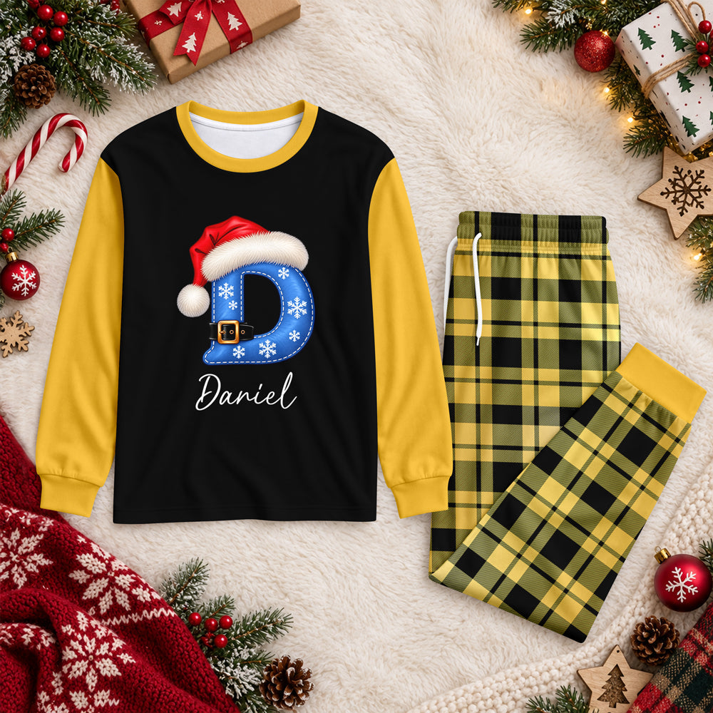 Personalized Santa Initial Family Christmas Sleepwear HO82 904070 - 4