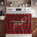 The Family Est, Personalized Oven Skirt Curtain, Gift For Mom and Home - 1