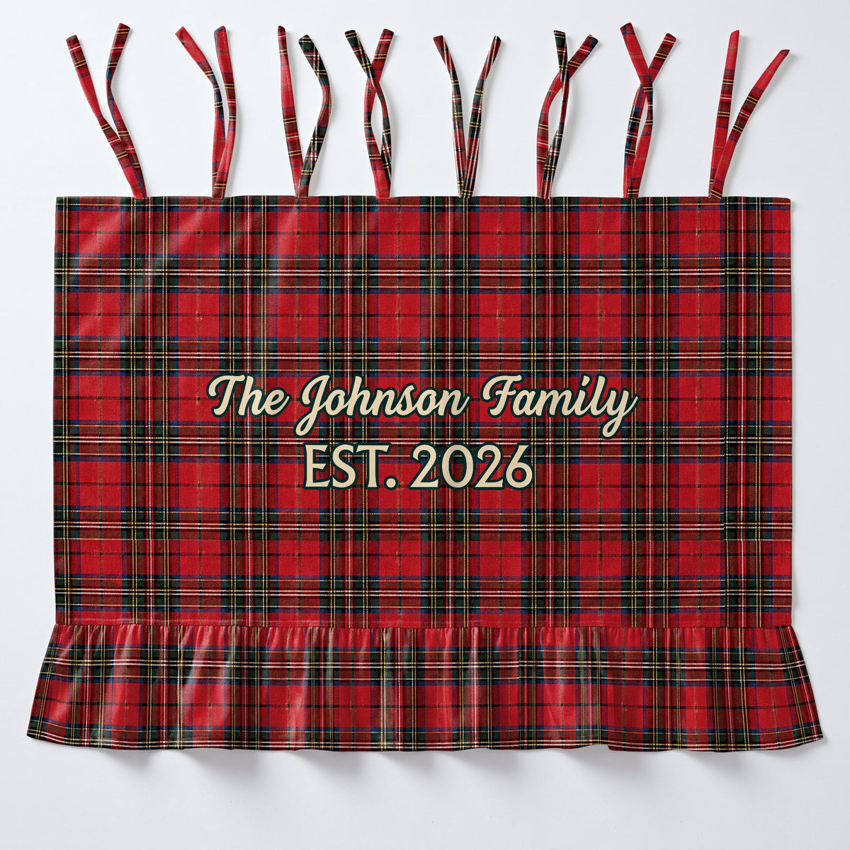 The Family Est, Personalized Oven Skirt Curtain, Gift For Mom and Home - 10
