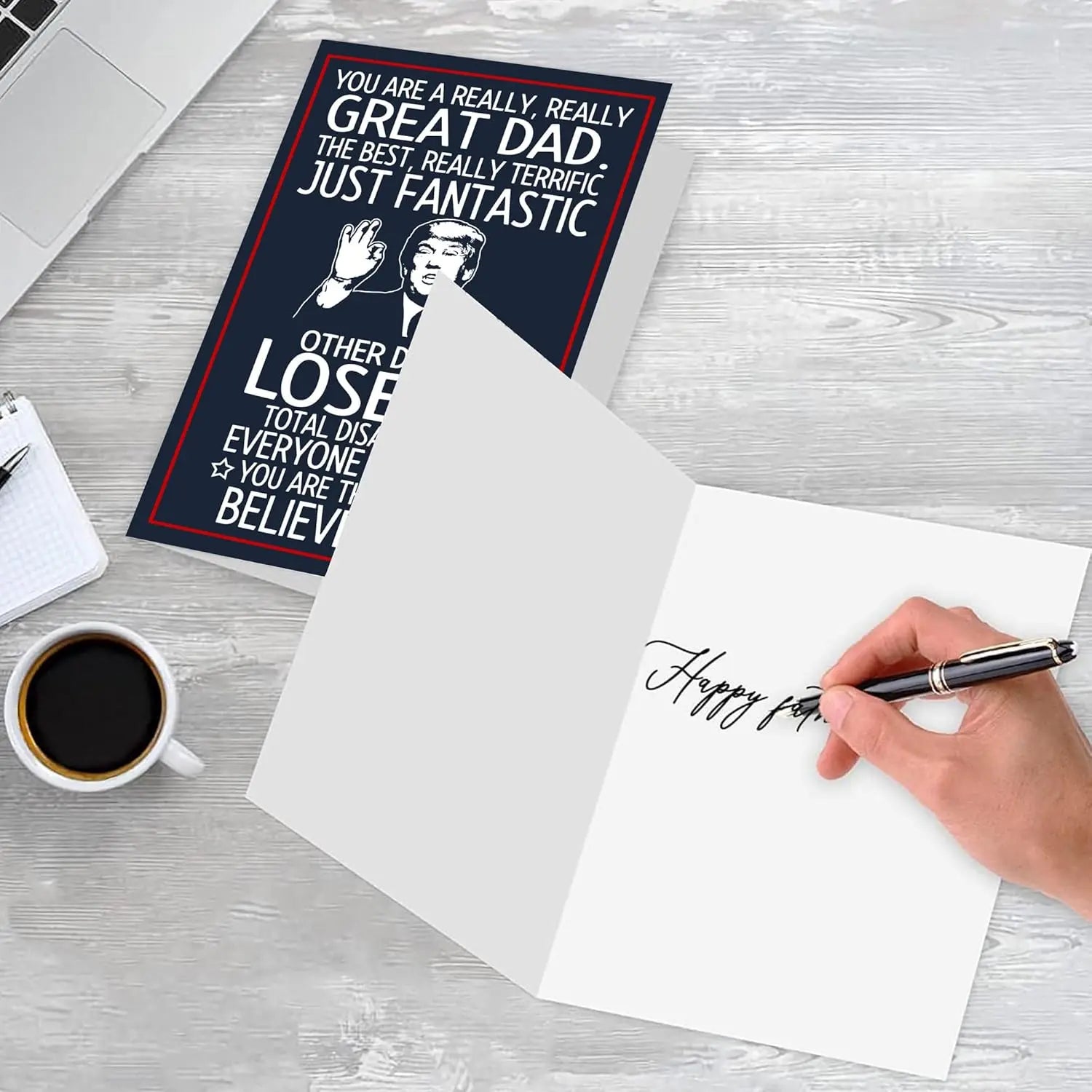 "You Are a Great Dad, Trust Me" Funny Father’s Day Greeting Card