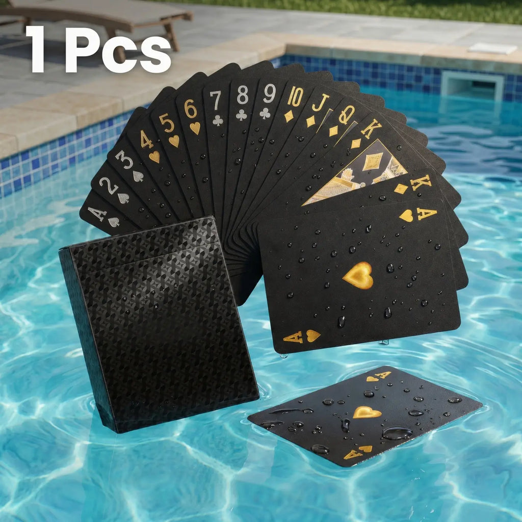 Naipes impermeables estilo UNO para divertirse en la piscina, la playa o de viaje