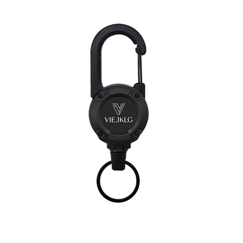 3 In 1 new multifunctional Retractable Pull Reel Carabiner Keychain, Strong Steel Wire Rope Buckle,Outdoor Sport Keychain Tool keychain  accessories