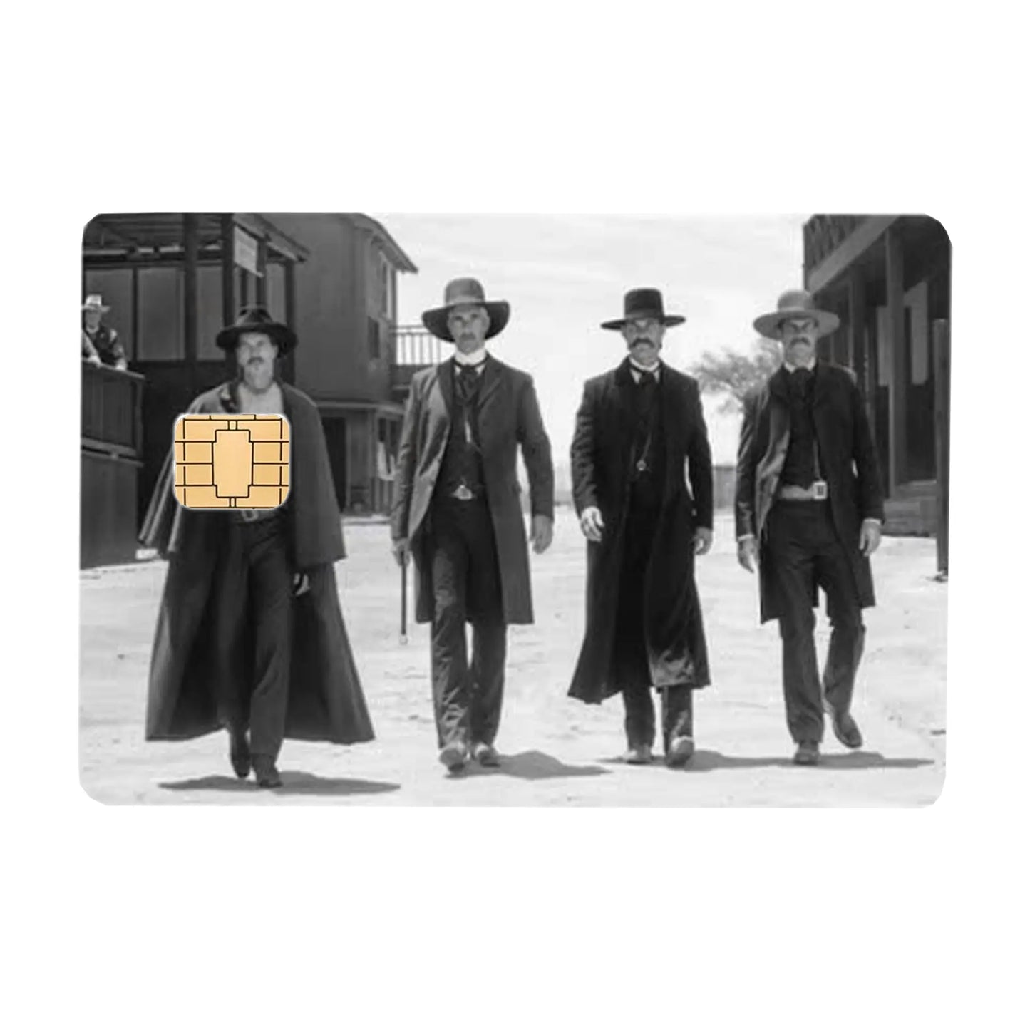Tombstone Card Skin, I'm Your Huckleberry Say When Card Sticker, Doc Holliday Premium Matte Vinyl Stickers