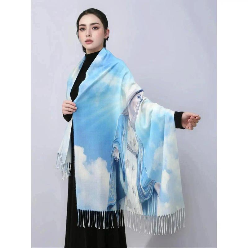 Sports & Outdoor Breathable Floral Print Hijab Scarf – Sweat-Wicking All-Season Head Wrap