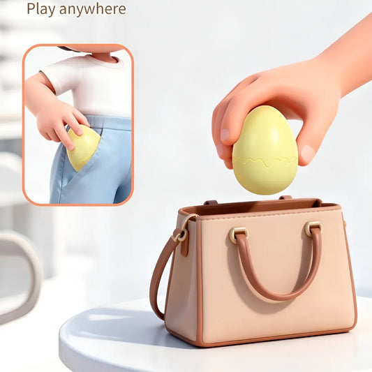 "The Great Hatch" Wind-Up Surprise Easter Eggs - Hilarious Hopping Dinosaur & Animal Party Favors