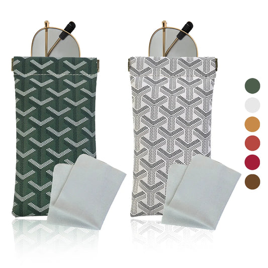 Mini Eyeglass Pouch – Soft Protective Glasses Case with Auto Closure for Travel & Daily Storage