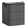 Large-Volume Fabric Storage Bin with Zipper & Handles – Organizer Bag for Bedding & Clothes
