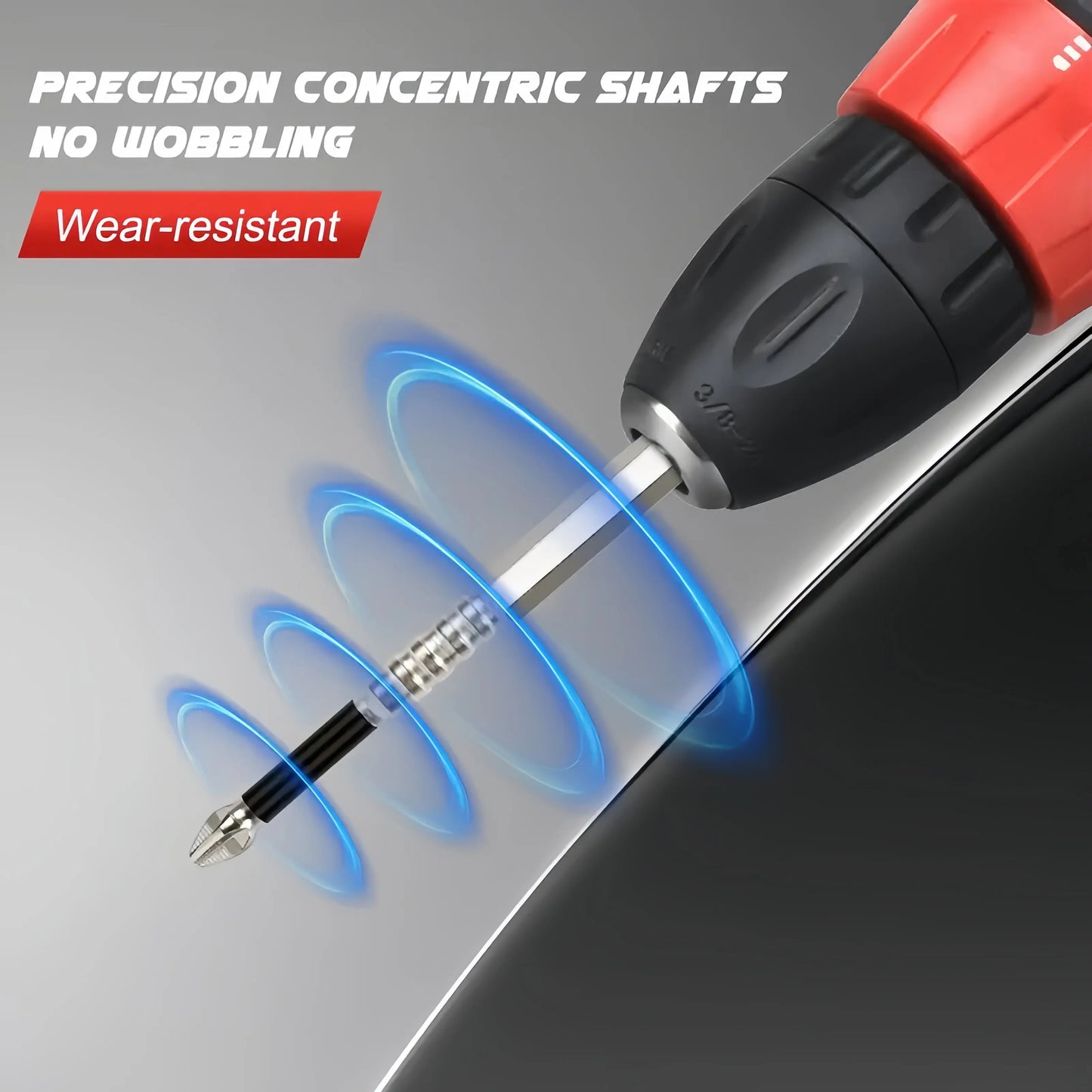 K5 Anti-Slip Impact Screwdriver Bit Set – High Magnetic PH2 Non-Slip Drill Bits