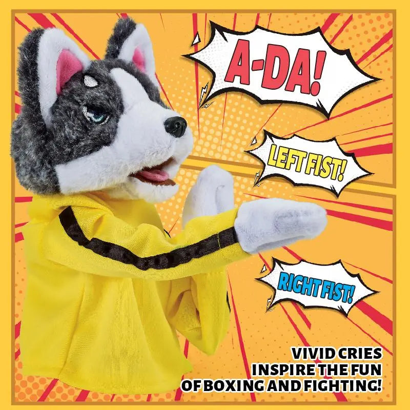 Animal Boxing Hand Puppet Toy for Kids Interactive Battle Play