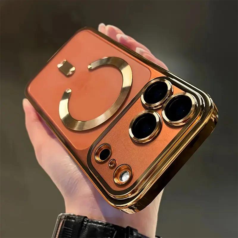 Luxury Gradient Glitter MagSafe Shockproof Case for iPhone 18 Pro Max