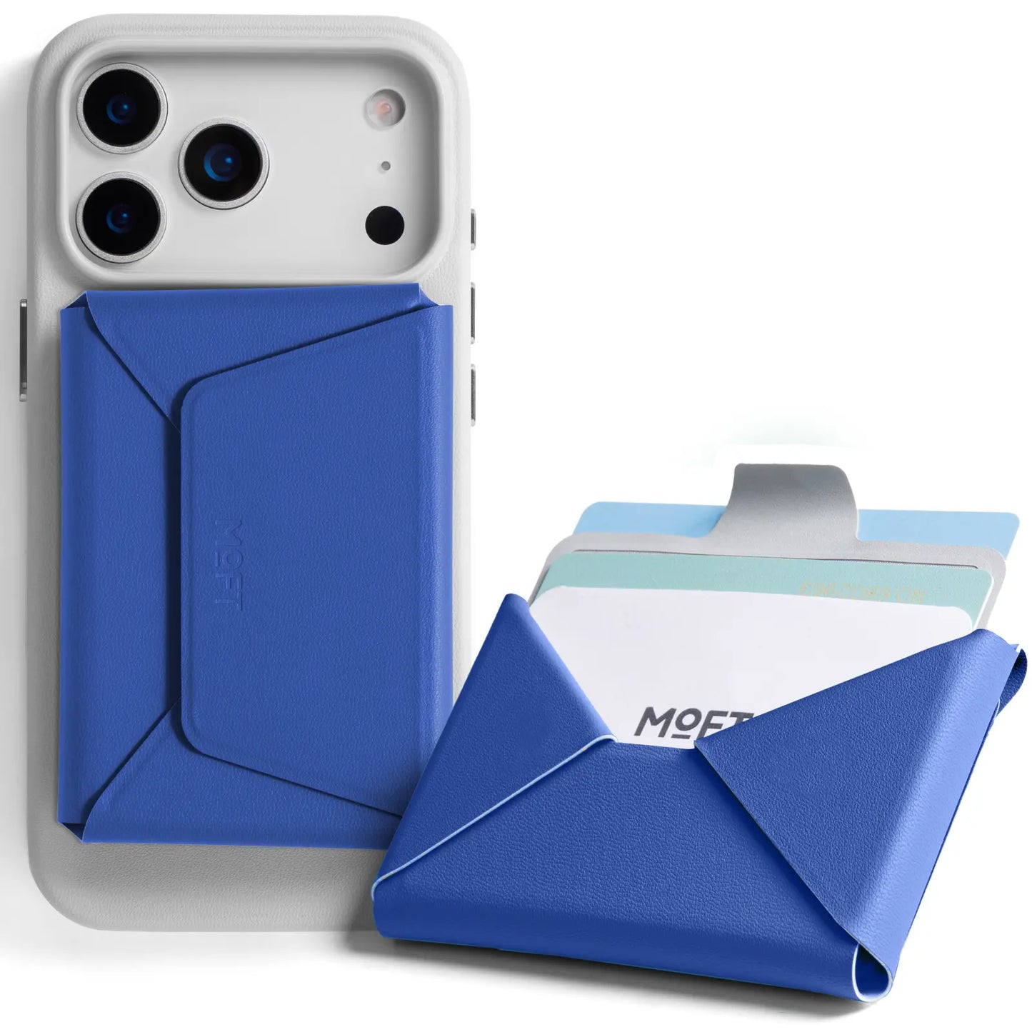 MagSafe Wallet Stand – Slim Magnetic Card Holder with Kickstand, RFID Blocking Wallet for iPhone & Android