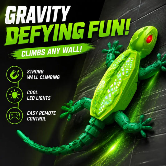 2.4g Remote Control Wall Climbing Tiger Toy with LED Lights, Dual Mode, Eco-Friendly PP Body, Rechargeable Battery, Kids' Fun Gift
