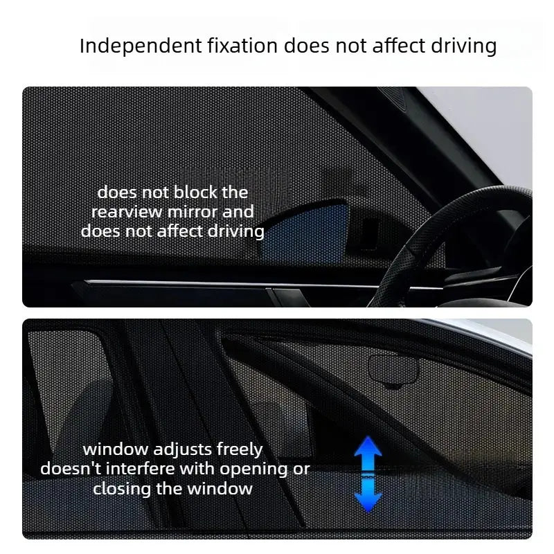 The Explorer's Mesh Car Window Screens: Bug-Free Ventilation & Privacy